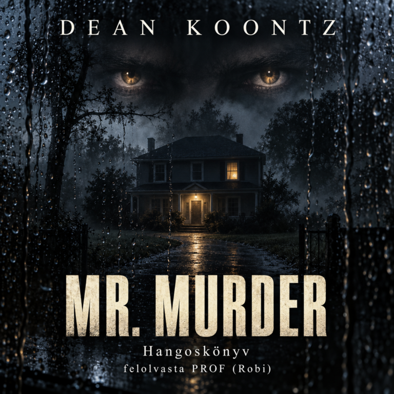 Dean R. Koontz – Mr. Murder hangoskönyv borítója, felolvassa PROF(Robi)